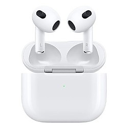 百亿补贴：Apple 苹果 AirPods 3 闪电充电盒版 半入耳式真无线蓝牙耳机 白色