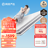 YANXUAN 网易严选 AB面弹簧床垫1.8*2米 乳胶床垫席梦思 奢睡款 赠送 保护垫乳胶枕