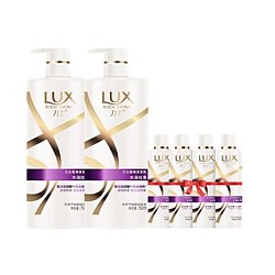88VIP：LUX 力士 玻尿酸水润丝滑洗发水套装750g*2+100g*4胶原蛋白水光瓶