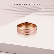 百亿补贴：Daniel Wellington dw戒指女甜美粉色拼色戒指不掉色丹尼尔惠灵顿官方正品礼物送女友