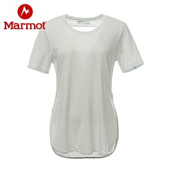 百亿补贴：Marmot 土拨鼠 夏季户外运动速干透气女式T恤