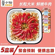 莫小仙 自热米饭煲仔饭 米饭5盒组合