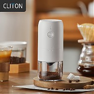 CLITON 电动咖啡磨豆机 手摇咖啡豆研磨机便携手冲手磨咖啡机自动磨粉机