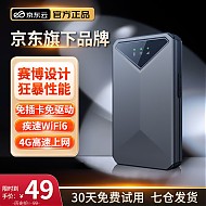 京东云 随身wifi6免插卡科幻外观+竞技性能