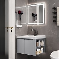 YILANG 镱朗 304不锈钢浴室柜 70CM二代智能方镜（镜子款）