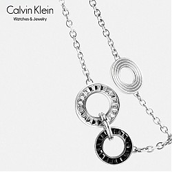 Calvin Klein Jastound系列 矿石水晶项链 KJ81BN050100