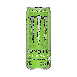 可口可乐 魔爪 Monster 无糖超越仙境 能量风味饮料 330ml*12罐