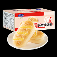 有券的上：Kong WENG 港荣 蒸面包  咸豆乳味 450g