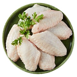 sunner 圣农 白羽鸡鸡翅中1kg/袋冷冻烤鸡翅清真食材