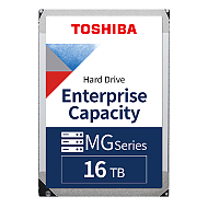 TOSHIBA 东芝 企业级硬盘 16TB CMR 3.5英寸 SATA接口 7200转 512M(MG08ACA16TE)