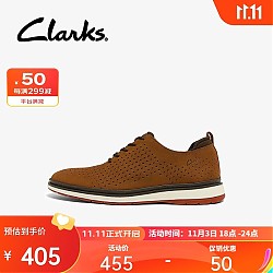 PLUS会员：Clarks 其乐 查特里系列 男士商务休闲鞋 261658427
