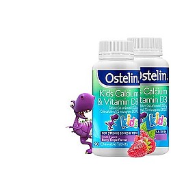 88VIP：Ostelin 奥斯特林 儿童维生素D3+钙咀嚼片 90粒