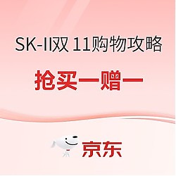 促销活动：京东 SK-II双11购物攻略 立抢次日达
