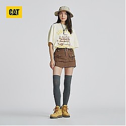 CAT 卡特彼勒 88vip:升级款CAT卡特23秋新款男女同款经典大黄靴防泼溅户外工装靴