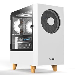 PADO 半岛铁盒 风灵白色 MATX电脑机箱