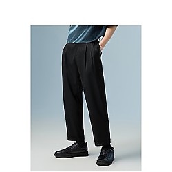 GXG 商场同款波纹几何系列 秋季男士锥形长裤宽松休闲裤