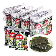 88VIP：HAIPAI 海牌 韩国进口海牌菁品即食烤海苔寿司紫菜2g*32袋儿童小零食出游野餐