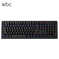 ikbc F410游戏键盘机械键盘樱桃键盘cherry机械键盘有线红轴 R310 黑色 有线 彩光 红轴