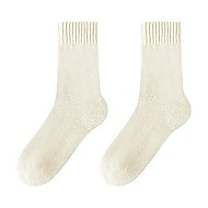 南极人 毛圈加绒女士中筒袜 2双装