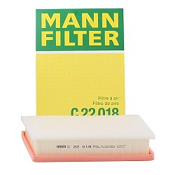 （MANNFILTER）曼牌原厂空气滤清器空气格空滤 16-19款1.5T/2.0T国产宝马X1