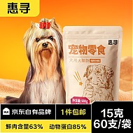 惠寻 京东自有品牌 宠物狗零食 成犬用火腿肠15g*60支 总900克