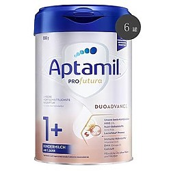 Aptamil 爱他美 德国白金版 HMO婴幼儿奶粉 1+段 800g*6罐