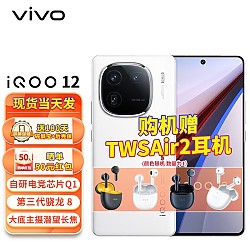 vivo iQOO 12 16GB+1TB 传奇版 5G电竞游戏爱酷手机vivo iqoo11升级款iq12 iqoo12