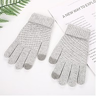 枫琅 针织手套秋冬保暖手套
