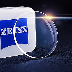 ZEISS 蔡司 新品 1.67钻立方铂金膜镜片*2片+送钛材镜架（赠原厂+50片擦镜纸）