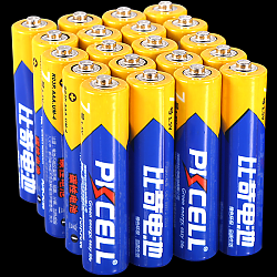 PKCELL 比苛 R6P 5号碳性电池 20粒+RO3P 7号碳性电池  20粒 40粒装