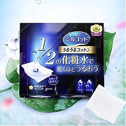 unicharm 尤妮佳 1/2保湿化妆棉 8盒
