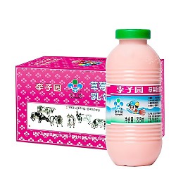 LIZIYUAN 李子园 甜牛奶 草莓味 225ml*12瓶