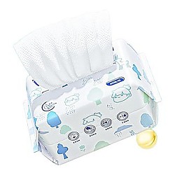 88VIP：子初 婴儿绵柔巾干湿两用非棉柔巾宝宝儿童一次性洗脸巾家用80抽*6