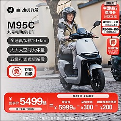Ninebot 九号 远航家M95C 电动摩托车 JH1500DT-4