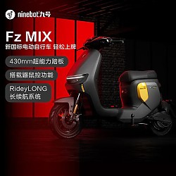 Ninebot 九号 电动新国标电动自行车Fz MIX智能电动车 到门店选颜色