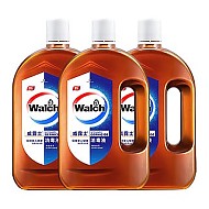 Walch 威露士 消毒液1L*3瓶/衣服家居玩具清洁多用途高效杀菌