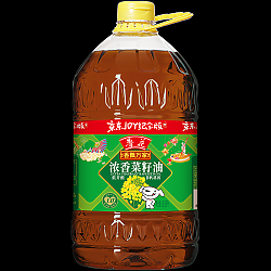移动端、京东百亿补贴：luhua 鲁花 食用油 香飘万家系列 低芥酸浓香菜籽油 6.09L
