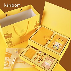 PLUS会员：kinbor DT56055 A6手帐本套装礼盒