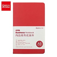 Comix 齐心 C5911 皮面笔记本 A5 122张 红色
