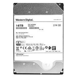 西部数据 WD) 16TB 企业级硬盘 HC550 SATA6Gb/s 7200转512M 氦气密封 （WUH721816ALE6L4）