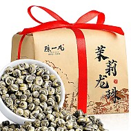 陈一凡 茉莉龙珠 茉莉花茶浓香型  2023特级新茶 新茶广西花茶纸包装250g