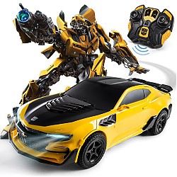 Hasbro 孩之宝 变形金刚（TRANSFORMERS）儿童玩具正版授权男孩遥控车机器人节日礼物动漫汽车模型大黄蜂