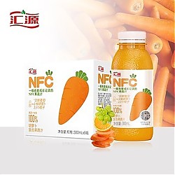 汇源 橙汁饮料复合果蔬汁 300ml*9瓶整箱