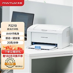 PANTUM 奔图 P2210 黑白激光打印机