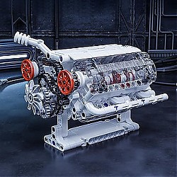 ONEBOT OBTEM03AIQI V6发动机模型