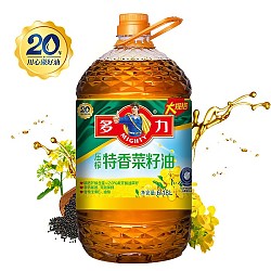 3.8焕新：MIGHTY 多力 压榨特香菜籽油 6.18L