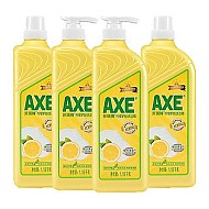 AXE 斧头 牌洗洁精家用不伤手食品用4瓶4斤