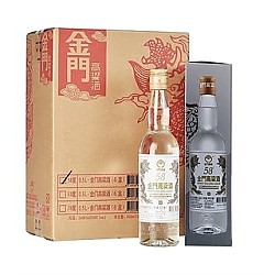 KINMEN KAOLIANG 金门高粱酒 白金龙 红盒 58%vol 清香型白酒