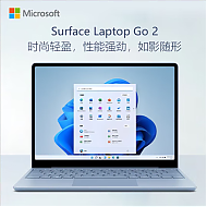 Microsoft 微软 SURFACE Laptop Go3 /2 12.4英寸 触控屏 轻薄便携 笔记本电脑 WIN11