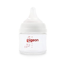 88VIP：Pigeon 贝亲 新生婴儿宽口径玻璃奶瓶 80-240ml 1件装